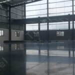 POLISHED CONCRETE WITH DIAMOND PAD