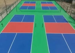 3 Layer Acrylic Sports Floor Coating with Rubber Cushion Coating